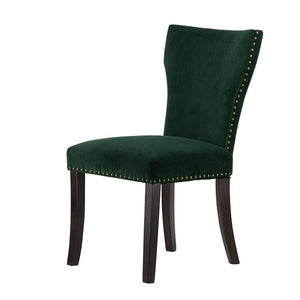 Armless Dining Chair- Emerald