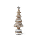 16.5" Glittered Resin Gingerbread Tree