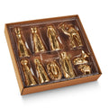 5.5" Gold Nativity Box Set