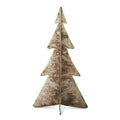24" Gold Burnt Metal Christmas Tree