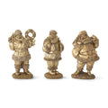 Antique Gold Resin Santa (Assorted Styles)