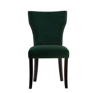 Armless Dining Chair- Emerald